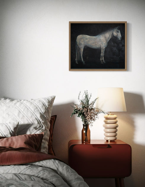 HORSE | framed giclee on canvas print