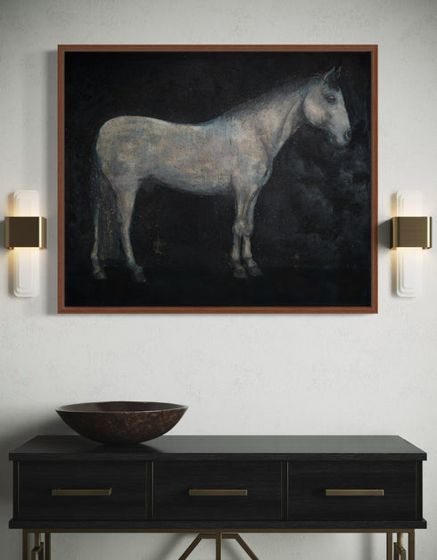 HORSE | framed giclee on canvas print