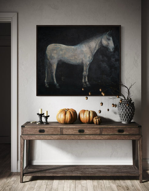 HORSE | framed giclee on canvas print