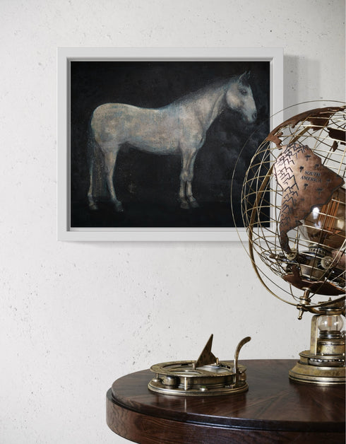 HORSE | framed giclee on canvas print