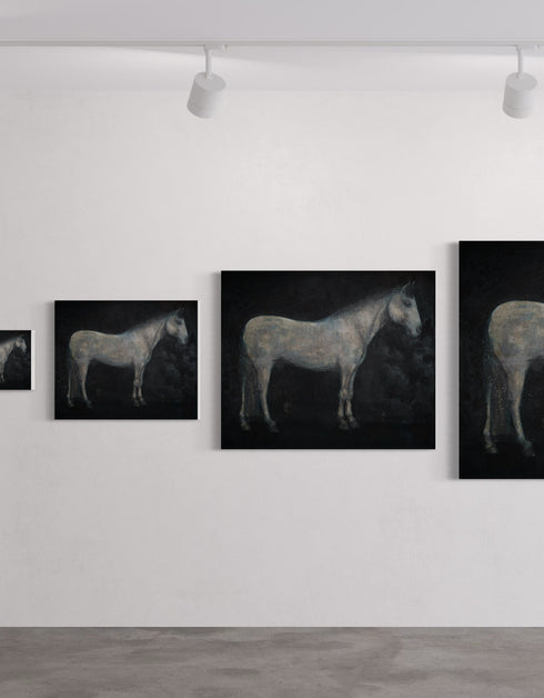 HORSE | framed giclee on canvas print
