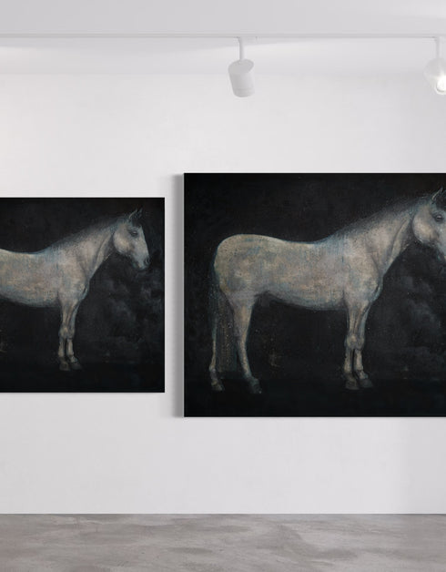 HORSE | framed giclee on canvas print