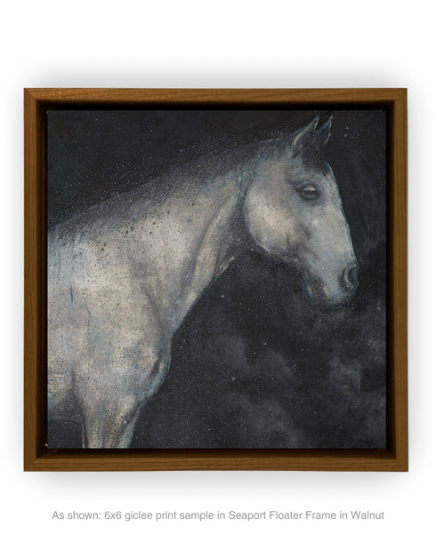 HORSE | framed giclee on canvas print