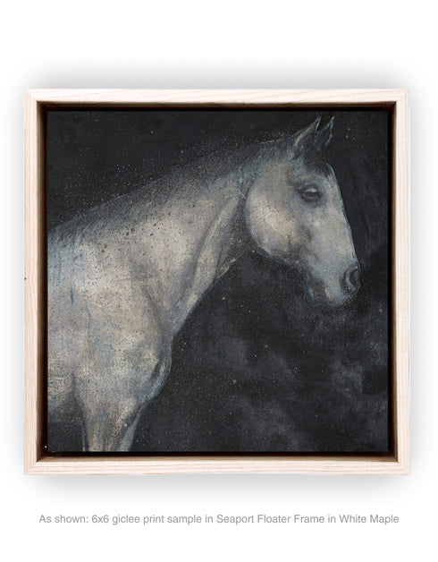HORSE | framed giclee on canvas print