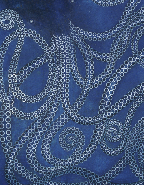 KRACKEN | framed giclee on canvas print