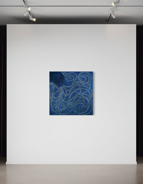 KRACKEN | framed giclee on canvas print