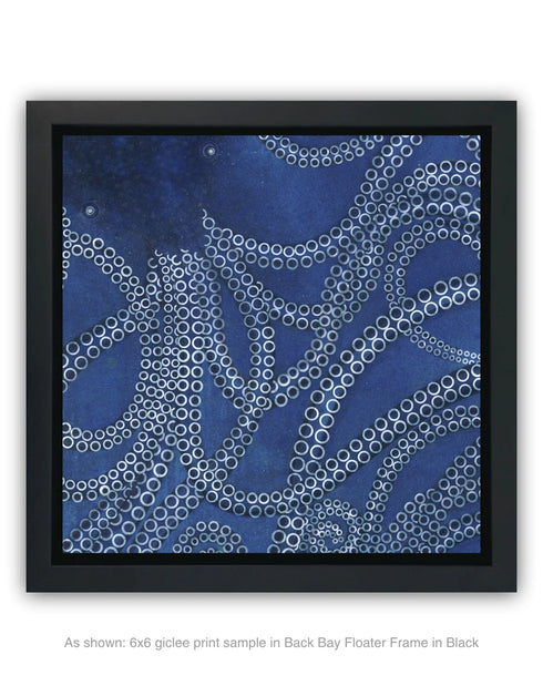 KRACKEN | framed giclee on canvas print