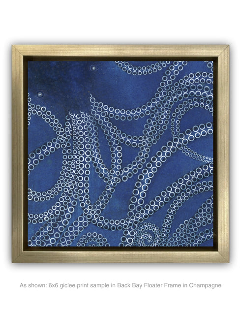 KRACKEN | framed giclee on canvas print