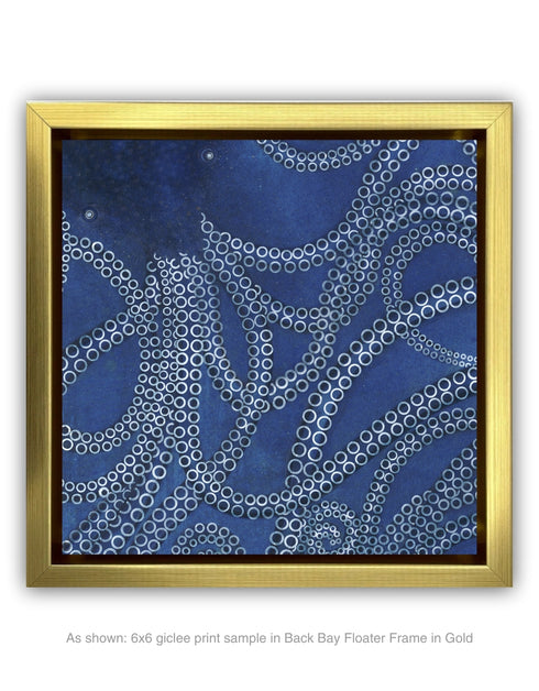 KRACKEN | framed giclee on canvas print