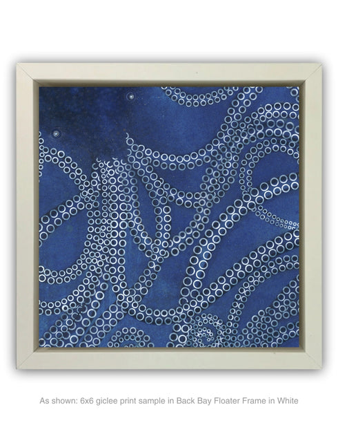 KRACKEN | framed giclee on canvas print