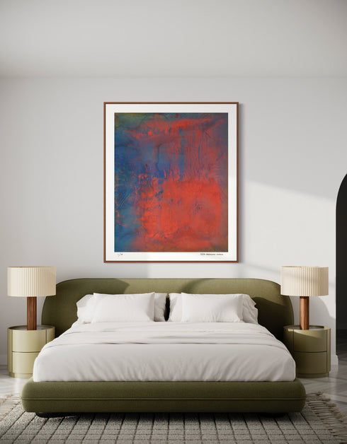 Opus is a Limited Edition Print by Seth B. Minkin, with majestic colors and textures, reflecting a powerful and harmonious composition.