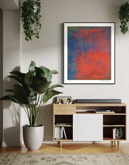 Opus is a Limited Edition Print by Seth B. Minkin, with majestic colors and textures, reflecting a powerful and harmonious composition.
