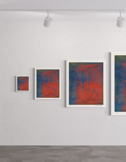 Opus is a Limited Edition Print by Seth B. Minkin, with majestic colors and textures, reflecting a powerful and harmonious composition.