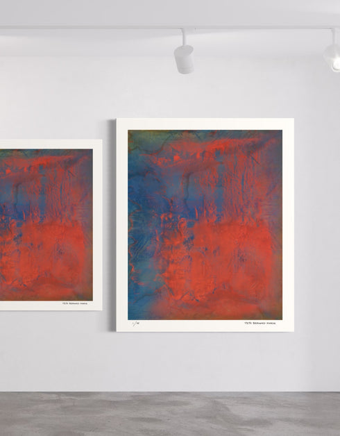 Opus is a Limited Edition Print by Seth B. Minkin, with majestic colors and textures, reflecting a powerful and harmonious composition.