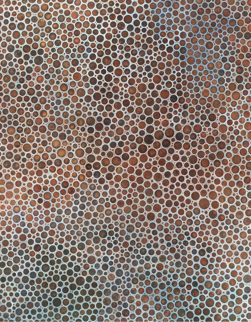 PENNIES | framed giclee on canvas print