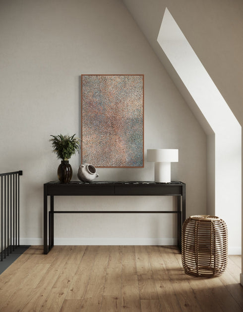 PENNIES | framed giclee on canvas print