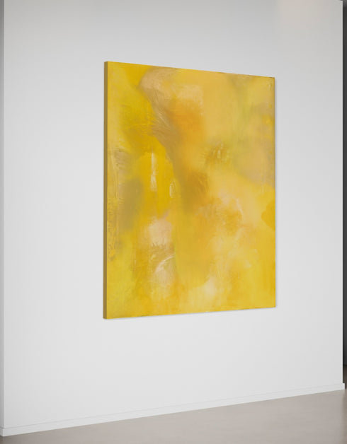 SCREAMING YELLOW ZONKER | framed giclee on canvas print