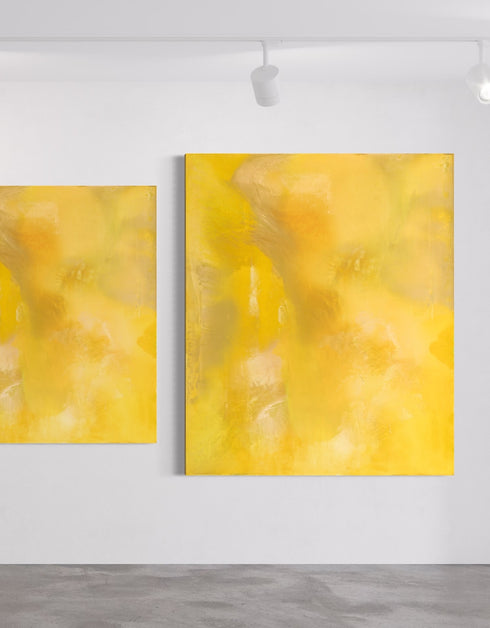 SCREAMING YELLOW ZONKER | framed giclee on canvas print