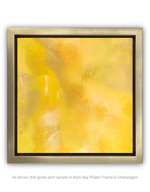 SCREAMING YELLOW ZONKER | framed giclee on canvas print