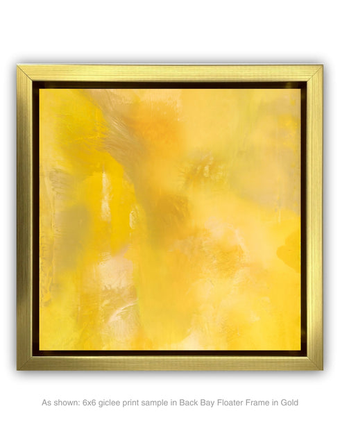 SCREAMING YELLOW ZONKER | framed giclee on canvas print