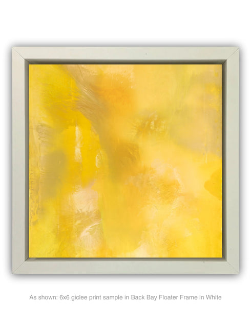 SCREAMING YELLOW ZONKER | framed giclee on canvas print