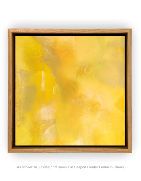 SCREAMING YELLOW ZONKER | framed giclee on canvas print
