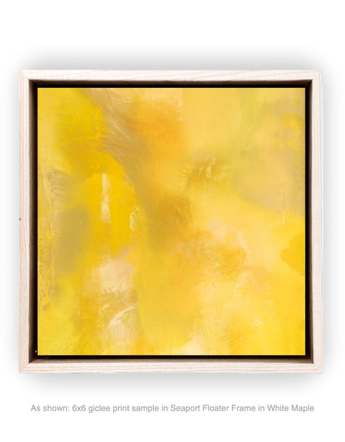 SCREAMING YELLOW ZONKER | framed giclee on canvas print