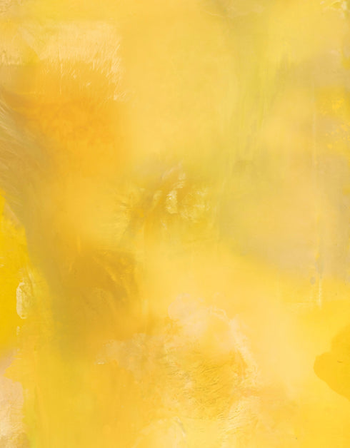 72"x60" vibrant painting with intense yellows, cobalt, and aquamarine, celebrating the joy and power of color.