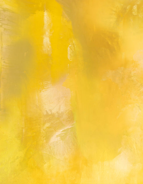 72"x60" vibrant painting with intense yellows, cobalt, and aquamarine, celebrating the joy and power of color.