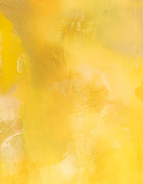 72"x60" vibrant painting with intense yellows, cobalt, and aquamarine, celebrating the joy and power of color.