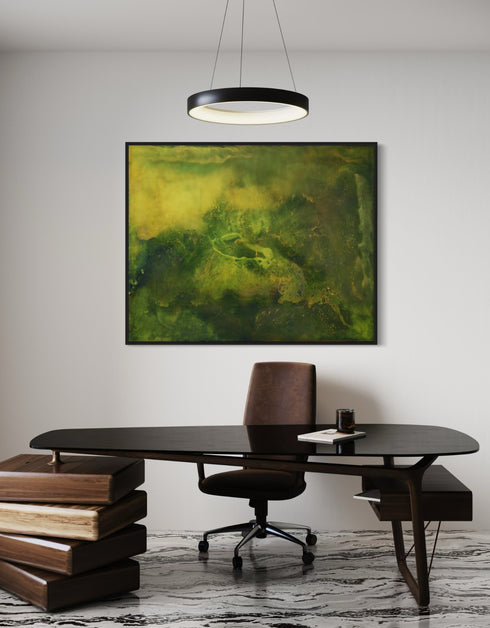 SUBSTRATA | framed giclee on canvas print