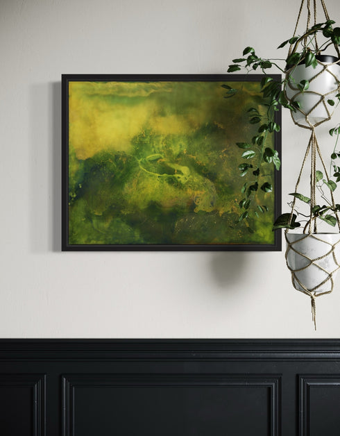 SUBSTRATA | framed giclee on canvas print