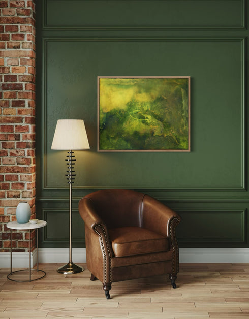 SUBSTRATA | framed giclee on canvas print