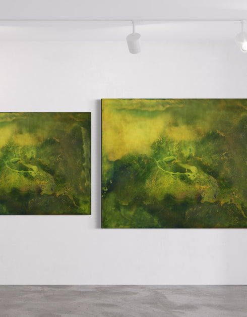 SUBSTRATA | framed giclee on canvas print