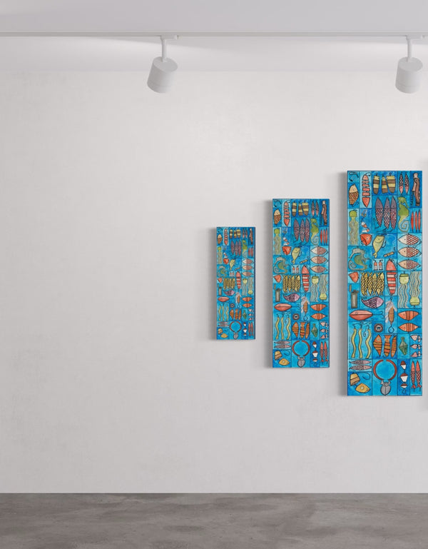 TACKLE BOX | framed giclee on canvas print