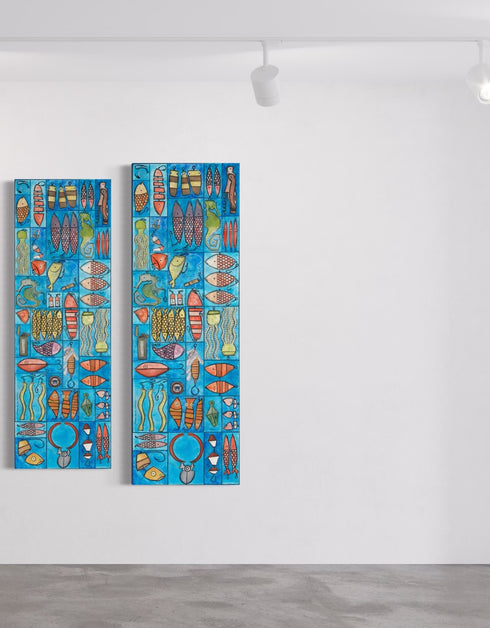 TACKLE BOX | framed giclee on canvas print