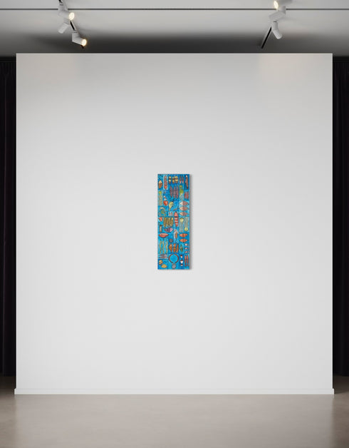 TACKLE BOX | framed giclee on canvas print