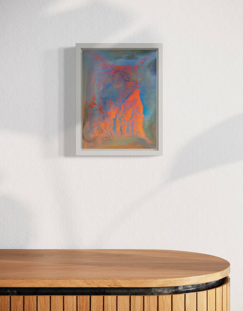 THE FOUR ELEMENTS | framed giclee on canvas print