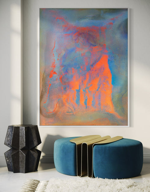 THE FOUR ELEMENTS | framed giclee on canvas print