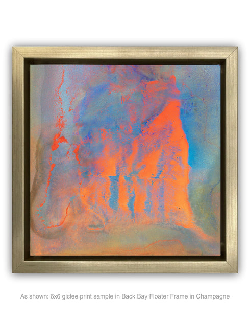 THE FOUR ELEMENTS | framed giclee on canvas print