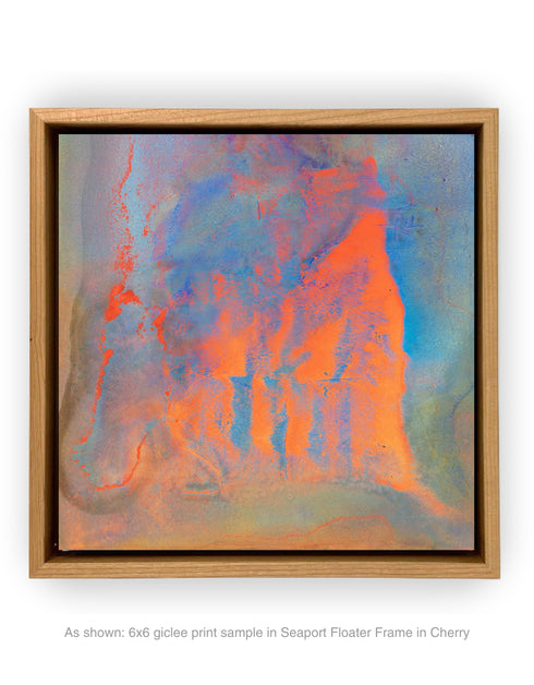 THE FOUR ELEMENTS | framed giclee on canvas print