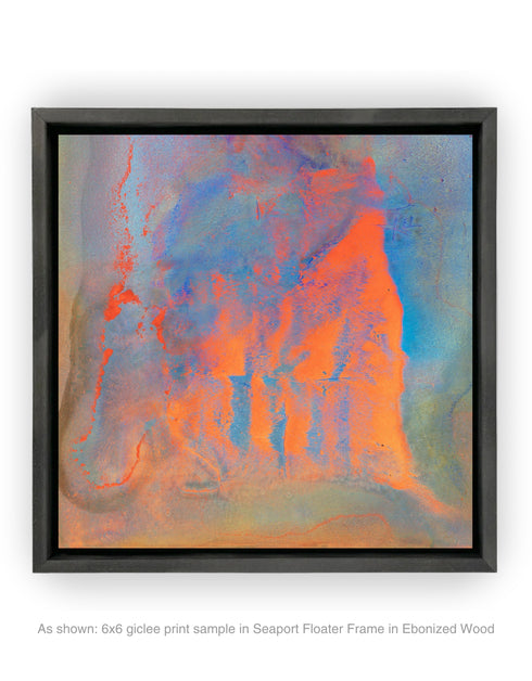 THE FOUR ELEMENTS | framed giclee on canvas print