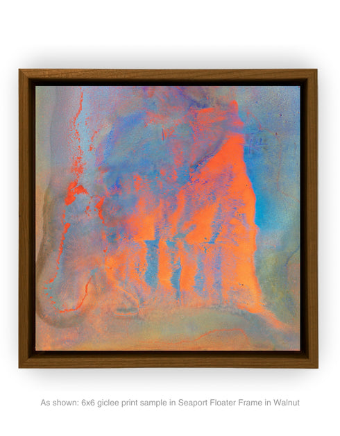 THE FOUR ELEMENTS | framed giclee on canvas print