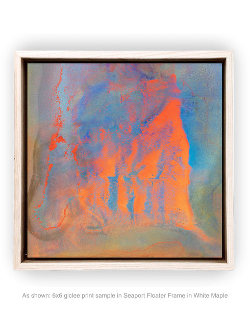 THE FOUR ELEMENTS | framed giclee on canvas print