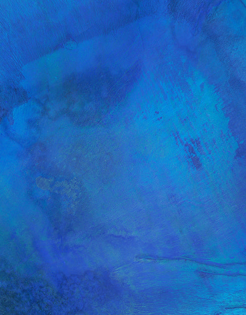 TRUE BLUE | framed giclee on canvas print