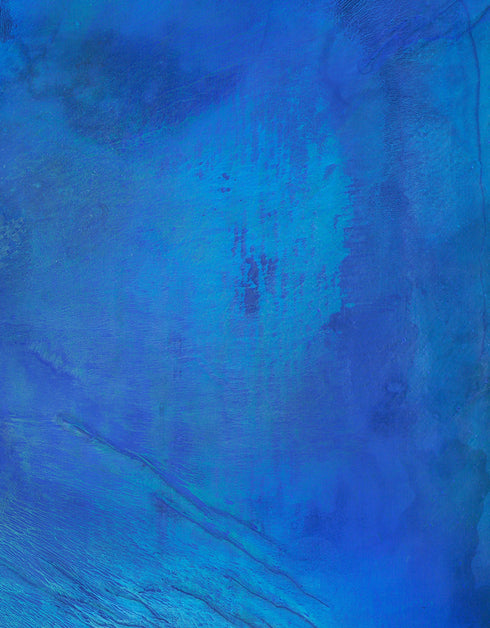 True Blue is a Limited Edition Print by Seth B. Minkin, with rich blues and dynamic textures, reflecting bold and sophisticated design.