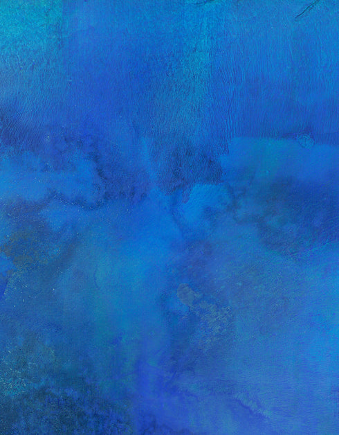 True Blue is a Limited Edition Print by Seth B. Minkin, with rich blues and dynamic textures, reflecting bold and sophisticated design.