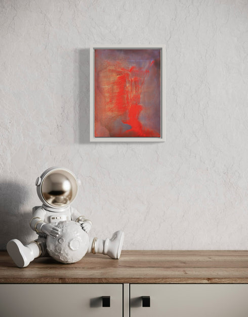 VOLCANO | framed giclee on canvas print