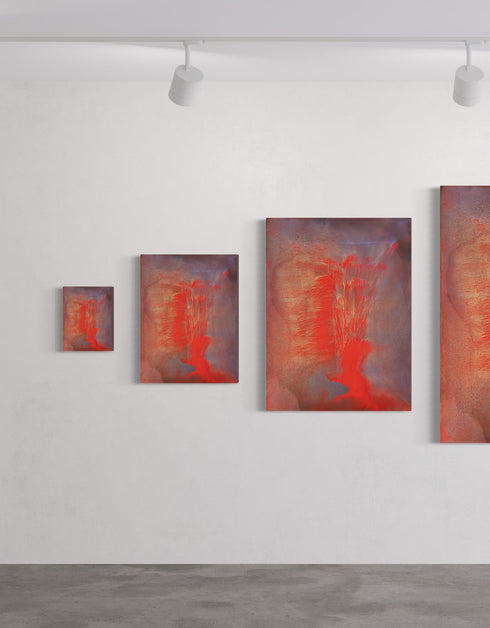 VOLCANO | framed giclee on canvas print