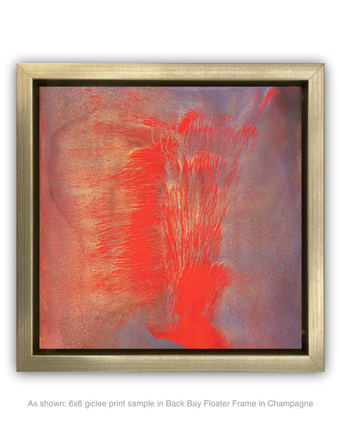 VOLCANO | framed giclee on canvas print